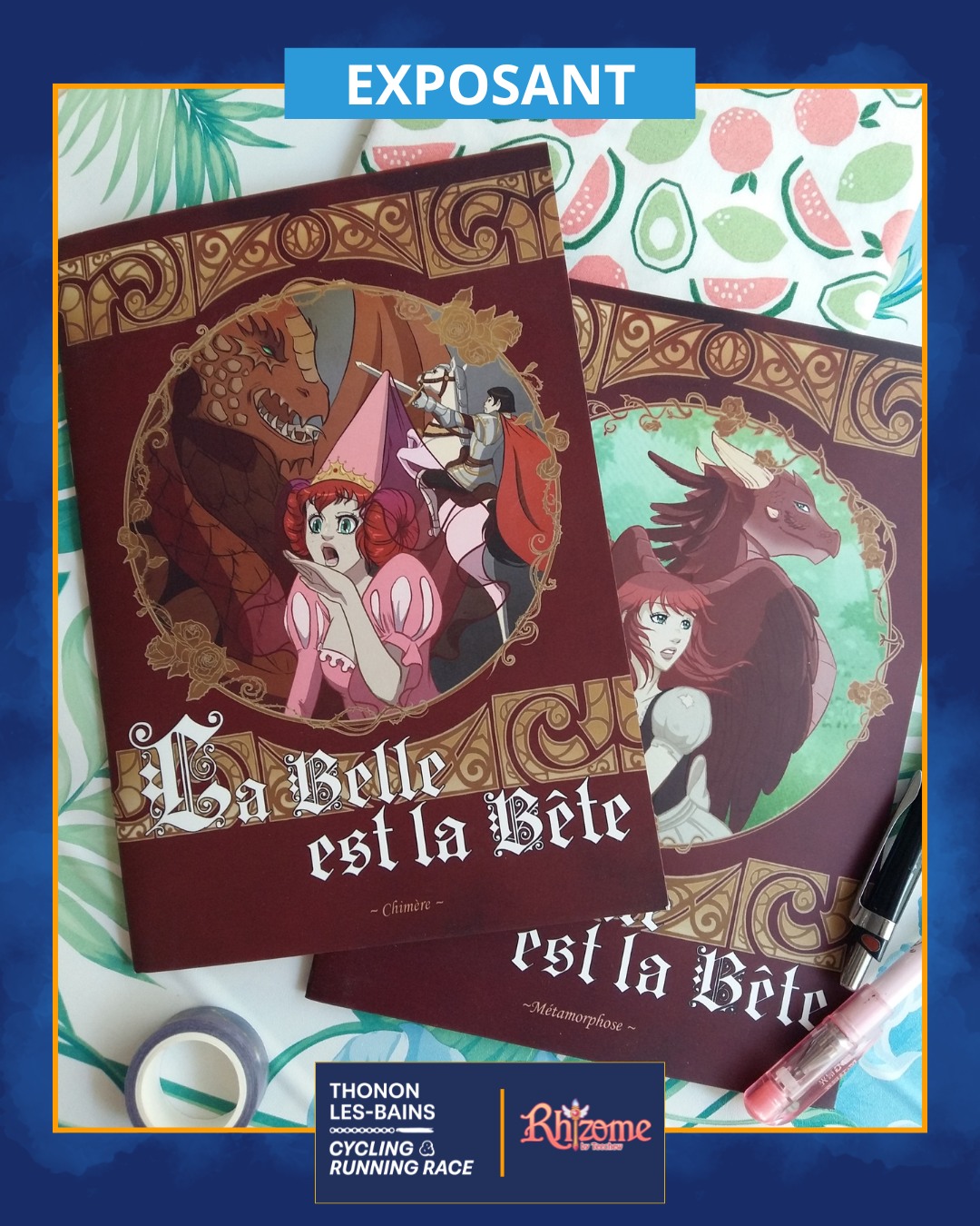 👨‍🎨 Nouveauté : 13 artisans de l'association @lescreateursdlayaute74 viendront animer le village exposant 2026 🎪

Bienvenue à Nathalie, illustratrice et bédéiste depuis 15 ans. 🖍
𝐷𝑒𝑠𝑠𝑖𝑛𝑎𝑛𝑡 𝑑𝑎𝑛𝑠 𝑢𝑛 𝑠𝑡𝑦𝑙𝑒 𝑚𝑎𝑛𝑔𝑎 𝑎𝑢 𝑐𝑜𝑢𝑙𝑒𝑢𝑟𝑠 𝑑𝑜𝑢𝑐𝑒 𝑒𝑡 𝑎𝑢 𝑠𝑢𝑗𝑒𝑡 𝑓𝑒́𝑚𝑖𝑛𝑖𝑛 𝑗𝑒 𝑝𝑟𝑜𝑝𝑜𝑠𝑒 𝑚𝑒𝑠 𝑖𝑙𝑙𝑢𝑠𝑡𝑟𝑎𝑡𝑖𝑜𝑛𝑠 𝑠𝑢𝑟 𝑑𝑖𝑓𝑓𝑒́𝑟𝑒𝑛𝑡𝑠 𝑠𝑢𝑝𝑝𝑜𝑟𝑡 𝑑𝑒 𝑝𝑎𝑝𝑒𝑡𝑒𝑟𝑖𝑒 𝑒𝑡 𝑑𝑒 𝑑𝑒́𝑐𝑜 (𝑐𝑎𝑟𝑡𝑒𝑠, 𝑝𝑜𝑠𝑡𝑒𝑟, 𝑎𝑢𝑡𝑜𝑐𝑜𝑙𝑙𝑎𝑛𝑡𝑠, 𝑝𝑜𝑟𝑡𝑒-𝑐𝑙𝑒́𝑠 𝑒𝑡𝑐)

👉 https://thonon-cyclingrace.fr

#ThononRunningRace #ThononCyclingRace #TCR #cyclosportive #running #courseapied #thononrun #run #granfondo #leman #thononlesbains #hautesavoie #gravel #route #sport #evenementsportif #lacléman #course