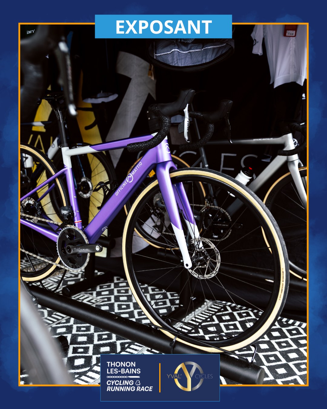 🇮🇹 Habitué de notre épreuve @yval_cycles sera à nouveau présent sur le village pour vous présenter ses vélos d’exceptions italiens. 🤌

Métrologue de formation, Yvan vous présentera aussi ses études posturales @idmatch , à gagner à la tombola de l’épreuve 📏

𝐈𝐧𝐟𝐨𝐫𝐦𝐚𝐭𝐢𝐨𝐧𝐬 & 𝐢𝐧𝐬𝐜𝐫𝐢𝐩𝐭𝐢𝐨𝐧𝐬 ⤵️
✍️ https://thonon-cyclingrace.fr

📸 @puurfilm 

#ThononRunningRace #ThononCyclingRace #TCR #cyclosportive #running #courseapied #thononrun #run #granfondo #leman #thononlesbains #hautesavoie #gravel #route #sport #evenementsportif #lacléman #course