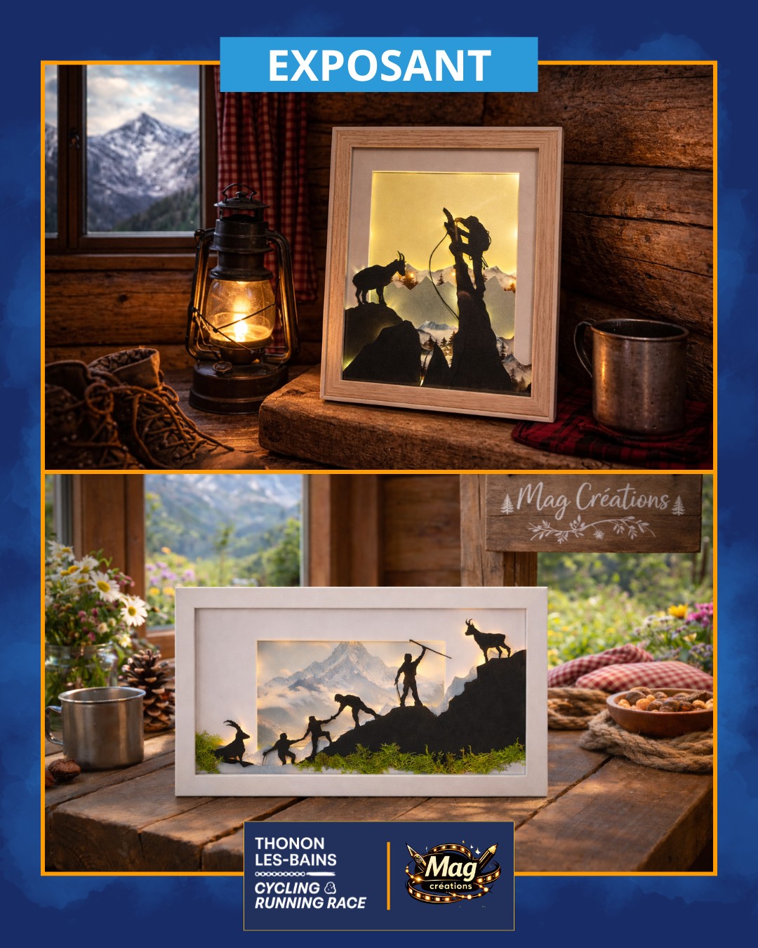 👨‍🎨 Nouveauté : 10 artisans de l'association @lescreateursdlayaute74 viendront animer le village exposant 2026 🎪

Bienvenue à @magcreations2024 🖼

"𝐽𝑒 𝑚𝑒 𝑝𝑟𝑒́𝑠𝑒𝑛𝑡𝑒, 𝑀𝑎𝑔𝑎𝑙𝑖
"𝐽𝑒𝑢𝑛𝑒" 𝑐𝑟𝑒́𝑎𝑡𝑟𝑖𝑐𝑒 𝑑𝑎𝑛𝑠 𝑙'𝑎𝑟𝑡 𝑑𝑢 𝑑𝑒𝑠𝑠𝑖𝑛 𝑎̀ 𝑚𝑎𝑖𝑛 𝑙𝑒𝑣𝑒́𝑒 𝑠𝑢𝑟 𝑝𝑎𝑝𝑖𝑒𝑟 𝑛𝑜𝑖𝑟 𝑒́𝑝𝑎𝑖𝑠 𝑒𝑡 𝑑𝑒 𝑙𝑎 𝑑𝑒́𝑐𝑜𝑢𝑝𝑒 𝑎𝑢 𝑠𝑐𝑎𝑙𝑝𝑒𝑙.
𝐶ℎ𝑎𝑞𝑢𝑒 𝑐𝑟𝑒́𝑎𝑡𝑖𝑜𝑛 𝑒𝑠𝑡 𝑑𝑜𝑛𝑐 𝑢𝑛𝑖𝑞𝑢𝑒.
𝑀𝑜𝑛 𝑢𝑛𝑖𝑣𝑒𝑟𝑠 𝑐𝑜𝑛𝑠𝑖𝑠𝑡𝑒 𝑎̀ 𝑚𝑒𝑡𝑡𝑟𝑒 𝑡𝑜𝑢𝑡 𝑐𝑒 𝑝𝑒𝑡𝑖𝑡 𝑚𝑜𝑛𝑑𝑒 𝑒𝑛 𝑙𝑢𝑚𝑖𝑒̀𝑟𝑒 𝑎𝑣𝑒𝑐 𝑑𝑒𝑠 𝐿𝐸𝐷𝑠 𝑝𝑢𝑖𝑠 𝑠𝑜𝑢𝑠 𝑐𝑎𝑑𝑟𝑒.
𝐷𝑒𝑠 𝑓𝑖𝑙𝑎𝑚𝑒𝑛𝑡𝑠 𝑡𝑟𝑒̀𝑠 𝑓𝑖𝑛𝑠 𝑞𝑢𝑖 𝑢𝑛𝑒 𝑓𝑜𝑖𝑠 𝑐𝑎𝑐ℎ𝑒́𝑠 𝑑𝑜𝑛𝑛𝑒𝑛𝑡 𝑑𝑒 𝑙𝑎 𝑝𝑟𝑜𝑓𝑜𝑛𝑑𝑒𝑢𝑟 𝑎𝑢 𝑐𝑎𝑑𝑟𝑒 𝑎̀ 𝑙𝑎 𝑛𝑢𝑖𝑡 𝑡𝑜𝑚𝑏𝑒́𝑒.
𝐽𝑒 𝑣𝑜𝑢𝑠 𝑔𝑎𝑟𝑎𝑛𝑡𝑖𝑠 𝑢𝑛𝑒 𝑎𝑚𝑏𝑖𝑎𝑛𝑐𝑒 𝑡𝑜𝑡𝑎𝑙𝑒𝑚𝑒𝑛𝑡 𝑑𝑖𝑓𝑓𝑒́𝑟𝑒𝑛𝑡𝑒 𝑙𝑜𝑟𝑠𝑞𝑢'𝑖𝑙𝑠 𝑠𝑜𝑛𝑡 𝑒́𝑡𝑒𝑖𝑛𝑡𝑠 𝑜𝑢 𝑎𝑙𝑙𝑢𝑚𝑒́𝑠.
𝐼𝑙𝑠 𝑠𝑜𝑛𝑡 𝑐𝑜𝑛𝑐̧𝑢𝑠 𝑝𝑜𝑢𝑟 𝑖𝑛𝑐𝑎𝑟𝑛𝑒𝑟 𝑙𝑎 𝑙𝑢𝑚𝑖𝑒̀𝑟𝑒 𝑒𝑡 𝑙𝑎 𝑚𝑎𝑡𝑖𝑒̀𝑟𝑒, 𝑙𝑒 𝑑𝑒𝑠𝑖𝑔𝑛 𝑒𝑡 𝑙'𝑒́𝑚𝑜𝑡𝑖𝑜𝑛, 𝑙𝑎 𝑑𝑒́𝑐𝑜𝑟𝑎𝑡𝑖𝑜𝑛 𝑒𝑡 𝑙𝑒 𝑚𝑒𝑠𝑠𝑎𝑔𝑒. 
𝐶ℎ𝑎𝑞𝑢𝑒 𝑐𝑟𝑒́𝑎𝑡𝑖𝑜𝑛 𝑒𝑠𝑡 𝑢𝑛𝑒 𝑖𝑛𝑣𝑖𝑡𝑎𝑡𝑖𝑜𝑛 𝑎𝑢 𝑣𝑜𝑦𝑎𝑔𝑒 𝑒𝑡 𝑎̀ 𝑙𝑎 𝑐𝑜𝑛𝑡𝑒𝑚𝑝𝑙𝑎𝑡𝑖𝑜𝑛.
𝐼𝑑𝑒́𝑎𝑙𝑒 𝑝𝑜𝑢𝑟 𝑠𝑜𝑖 𝑜𝑢... 𝑃𝑜𝑢𝑟 𝑜𝑓𝑓𝑟𝑖𝑟."

👉 https://thonon-cyclingrace.fr

#ThononRunningRace #ThononCyclingRace #TCR #cyclosportive #running #courseapied #thononrun #run #granfondo #leman #thononlesbains #hautesavoie #gravel #route #sport #evenementsportif #lacléman #course